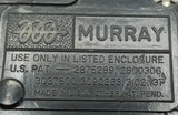 Murray MP2100 2 Pole Circuit Breaker 100A 120/240 1 PH Plug In