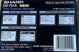 Sharp OZ-701A Time Expense Manager IC Card For Use With OZ-7000