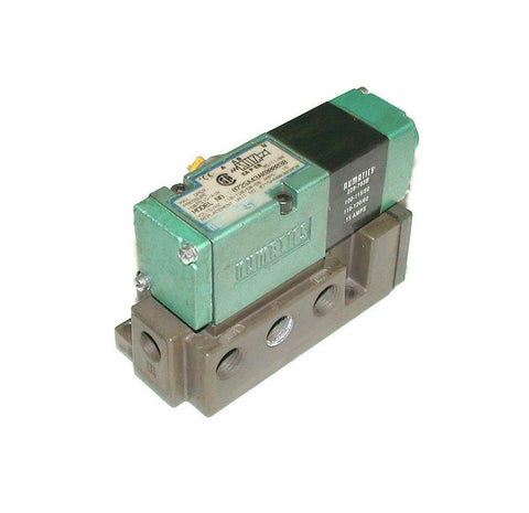 NUMATICS SOLENOID VALVE ASSEMBLY 110/120 VAC  MODEL  072SA43AK000030