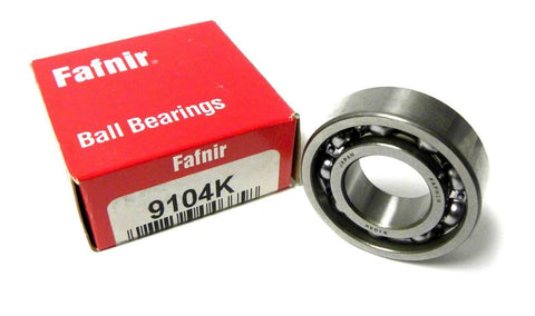 NEW IN BOX FAFNIR DEEP GROOVE BALL BEARING 20MM BORE  MODEL 9104K (6 AVAIL.)