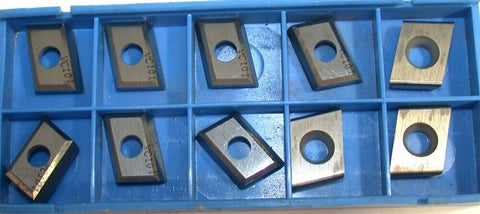 Lot of 10 New Valenite Indexable Milling Carbide Inserts CDEW-322.42R ...