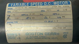 Boston Gear PM950ATF-1 Variable Speed DC Motor 1/2 HP 90 VDC 1725 RPM w/ Brake