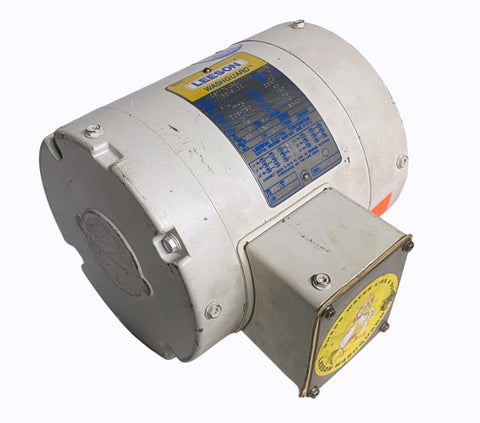 Leeson C6T17VC5E AC Motor 1/4 HP 1725 RPM 230/460V 3 Phase Washguard