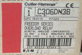 NEW CUTLER-HAMMER RELACEMENT MOTOR OVERLOAD BLOCK MODEL C306DN3B