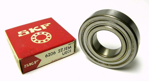 NEW SKF 6206-2ZJEM SHIELDED BALL BEARING 30 MM X 62 MM X 16 MM (4 AVAILABLE)