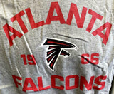 Nike NFL Team Apparel Men's Atlanta Falcons 1966 Gray Short Sleeve Shirt Size L