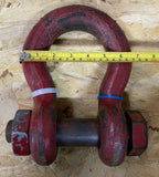 Crosby WLL 30t 30 Ton Anchor Shackle Clevis Bolt Type 1-1/2" Rigging Hoisting