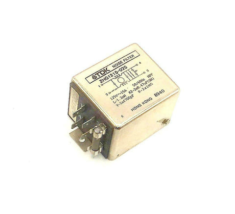 TDK  ZHG1215-02S  Noise Filter  125 VAC 15 Amp 50/60 HZ