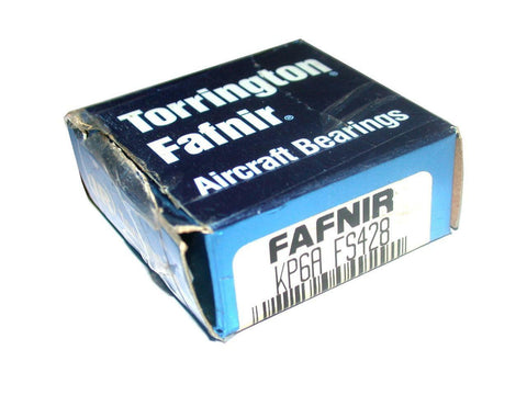 NEW TORRINGTON FAFNIR 7/8" OD 3/8" ID  AIRCRAFT BALL BEARING KP6A FS428 (QTY:2)