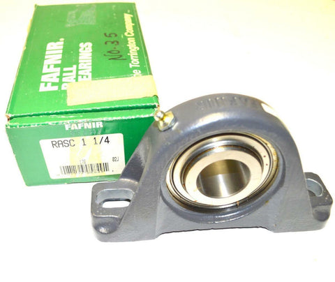 NEW FAFNIR RASC BALL BEARING PILLOW BLOCK 1 1/4"