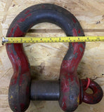 Crosby WLL 25t 25 Ton Anchor Shackle Clevis Pin Type 1-3/4" Rigging Hoisting