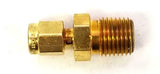 New Parker CPI-2-B Brass Compression Fitting 1/4" NPT 1/8" Tubing (2 Available)