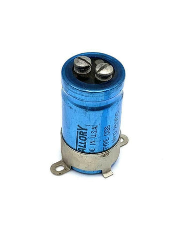 Mallory Type CGS Capacitor 6800 MFD 25 VDC