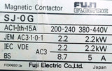 Fuji Electric SJ-0G Contactor 5A 200-440VAC