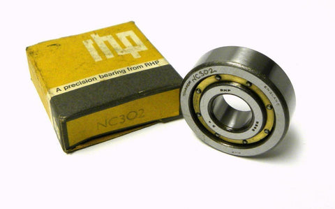 NEW RHP NC302 PRECISION BALL BEARING 70 MM X 100 MM X 19 MM (2 AVAIL.)