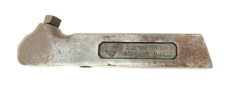 Armstrong No. 6-S Straight Shank Metal Lathe Turning Tool Holder 13