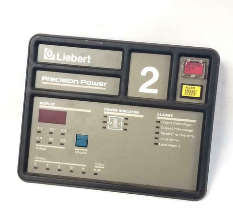 Liebert Precision Power Display/Indicator/Alarms Panel