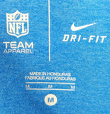 Nike NFL Team Apparel Men's Dri-Fit Detroit Lions Football Blue Shirt Size M