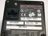 MICROSCAN MS-520 FIXED MOUNT BARCODE SCANNER FIS-0520-0001