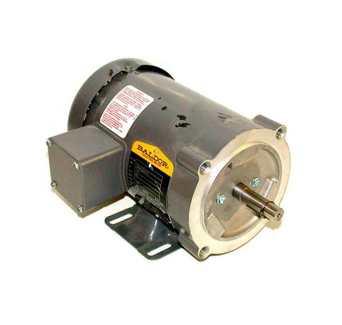 New Baldor 3 Phase AC Motor 1/4 HP 400 VAC  Spec 34A062X407G1