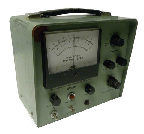 SANBORN 311A TRANSDUCER AMPLIFIER INDICATOR