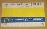 New Square D  9007AW36-S4  Roller Limit Switch Series A Made in USA