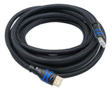 BlueRigger X0023SSKEL 15 Ft. Braided 4K HDMI Video Cable