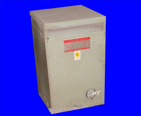 GE GENERAL ELECTRIC 37.5 KVA TRANSFORMER 9T23 B 2672