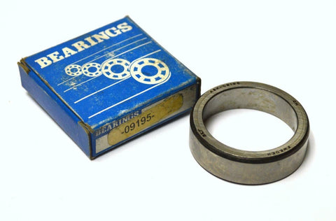 NEW BEARINGS 09195 TAPERED BEARING CUP 1.9380" X 0.5625"