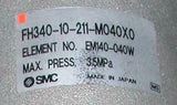 SMC  FH340-10-211-M040X0  Hydraulic Filter Housing W/Pressure Switch 3.5 MPa