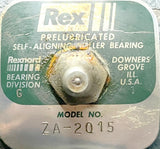 Rexnord ZA2015 2-Bolt Pillow Block Roller Bearing Unit 15/16" Bore Diameter