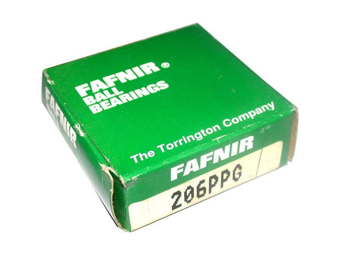 BRAND NEW IN BOX FAFNIR RADIAL SINGLE ROW BALL BEARING 206PPG (5 AVAIL)