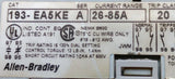 Allen-Bradley 193-EA5KE Ser. A Solid State Overload Relay 26-85A Class 20 Trip