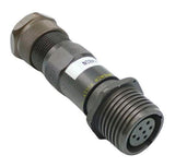 Pyle Line Neptune Series ZRLD-1012-648SN 7-Position Female Connector Plug