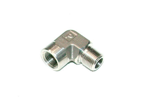 NEW PARKER  316  109B  STAINLESS STEEL ELBOW MALE TO FEMALE FITTING 3/8 NPT