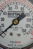 Binks 85-201 Air Pressure Regulator Assembly W/ Gauge 0-150PSI