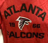 Nike NFL Team Apparel Men's Atlanta Falcons 1966 Red Short Sleeve T-Shirt Large