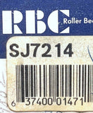 RBC SJ7214 Needle Roller Bearing 1.1250" X 1.6250" X 1.0000"