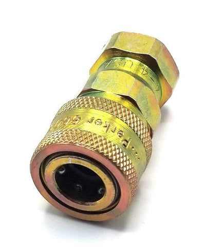 Parker 6601-4-4 Hydraulic Quick Connect Coupler  (7 Available)