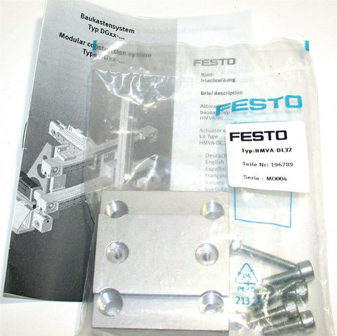 Up to 3 New Festo HMVA-DL32 HMVA Multi-axis System Connecting Mounts 196789