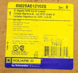 Square D 8502SA012V02S AC Magnetic Size 00 Contactor 3 Phase 3P