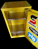 Pig CAB708-YW 18 Gallon Flammable Safety Cabinet Slim Line 23.5" x 18.5" x 44.5"