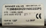 Parker 71295SN2KZ01N0C222P3 Solenoid Valve 45 PSI 3/32" Orifice