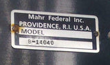 Mahr Federal Inc.  B-14040  Limit Switch Probe Made in USA