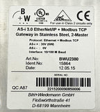 Bihl Wiedemann BWU2380 AS-i 3.0 EtherNet/IP + Modbus TCP Gateway