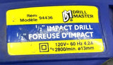 Drill Master 94436 Impact Drill 1/2" W/ Chuck