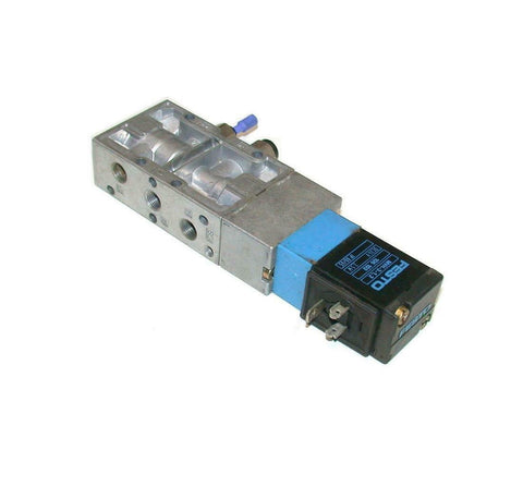 Festo  MVH-1/8-S-B  Solenoid Valve 24 VDC 1/8 NPT 2-10 Bar 29-145 PSI