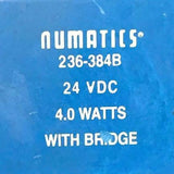 Numatics I12BB500MP14C61 Pneumatic Valve With 236-384B Valve Coils 24 VDC