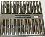 DELTRONIC METRIC STEEL PIN GAGE SET 25 PC  13.70-13.940