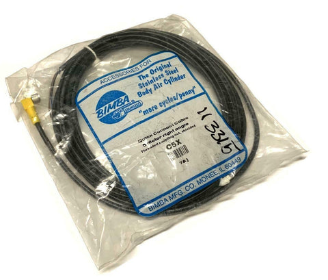 New Bimba C5X 5 Meter Quick Connect Cable Right Angle